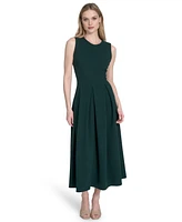 Calvin Klein Women's Sleeveless Midi A-Line Dress