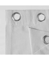 Half Price Drapes Oyster Grommet Textured Faux Linen Room Darkening Curtain