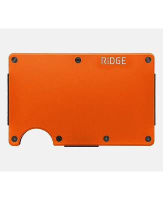 The Ridge Men's Ridge Wallet - Basecamp Orange - Money Clip