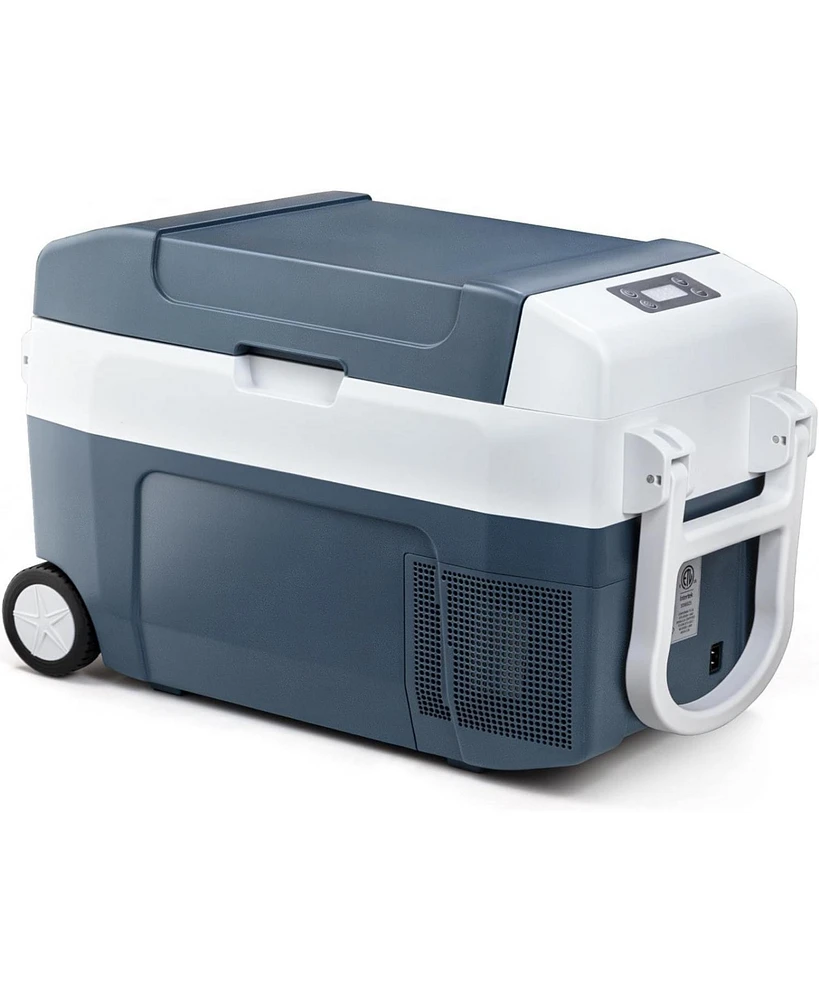 Cowsar Car Refrigerator 12 Volt Mini Fridge 32 Quart 35L Portable Freezer Electric Cooler Intelligent Control Panel -4