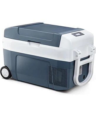 Cowsar Car Refrigerator 12 Volt Mini Fridge 32 Quart 35L Portable Freezer Electric Cooler Intelligent Control Panel -4