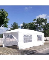 10x20 Wedding Canopy Tent with 6 Removable Sidewalls