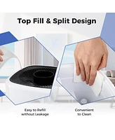 5.5Gal Humidifier for Large Room with 360° Nozzles and Wheels
