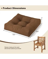 Patio Chair Seat Cushion Pads for Indoor Outdoor Use Comfortable and Durable