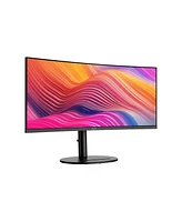 Msi Modern MD342CQP 34" 21:9 Uwqhd 120Hz Curved Va Led Hdr Monitor, Matte Black