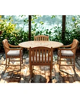 Bristol 59" Round Dining Table & 4 Chairs, created for Macy's