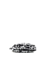 Pre-Owned Balenciaga Mini Le Cagole Graffiti Giant Studs Shoulder Bag Leather