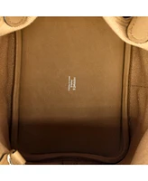Pre-Owned Hermes Pm Cargo Picotin Lock Bag Canvas and Swift