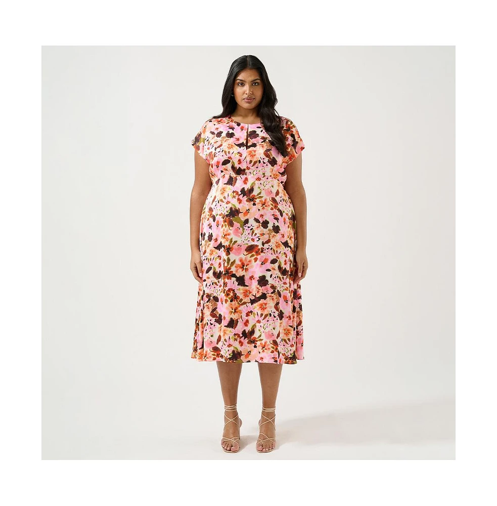 Atreides Floral Midi Dress