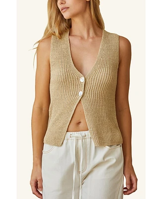 Crescent Women's Janie Beachy Sweater Vest