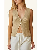 Crescent Women's Janie Beachy Sweater Vest