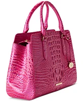 Brahmin Finley Leather Satchel