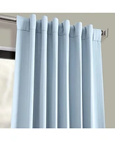 Half Price Drapes Frosted Blue Room Darkening Curtain