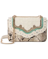 Brahmin Rosa Cloud Dancer Dubois Small Leather Crossbody