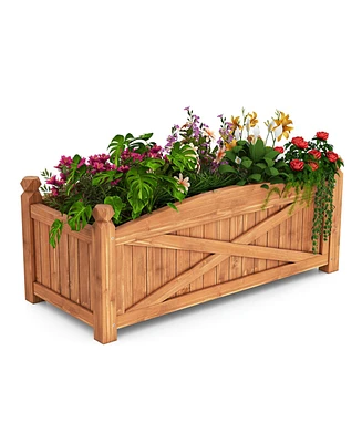 Raised Garden Bed Drainage Holes for Patio Garden