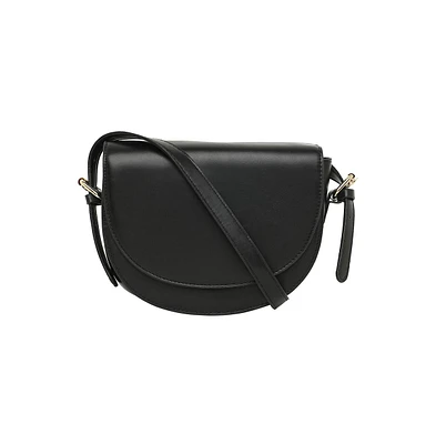 Women's Urban Curve Sling Bag - Midnight Black