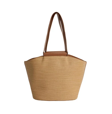 Women's The Dune Bucket Bag - Khaki Brown