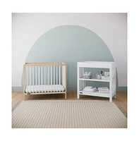 Graco Teddi 4-in-1 Convertible Mini Crib - Natural with White