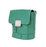 Women's The Basket Sling Bag - Emerald Green