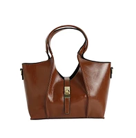 Women's The Foldara Hand Bag - Chocolate Brown