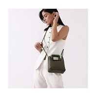 Women's The Qube Bucket Bag - Seaweed Green