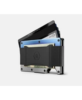 The Ridge Men's Ridge Wallet For Magsafe - Burnt Titanium - Cash Strap