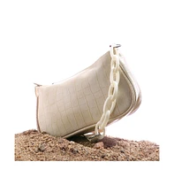 Women's The Diem Shoulder Bag - Ivory White