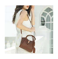 Women's The Galleria Hand Bag - Mocha Brown