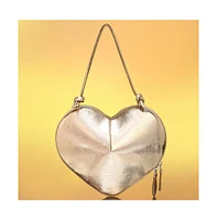 Women's The Coeur Hand Bag - Champayne Gold