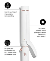 T3 Switch Kit Curl Trio Professional Ionic Interchangeable Curling Iron with 3 CeramicClip & Wand Barrels for Curling and Waving