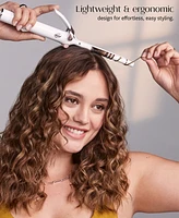 T3 SinglePass Curl ½" Professional Curling Iron Custom Blend Ceramic LongBarrel Curling and Wave Iron