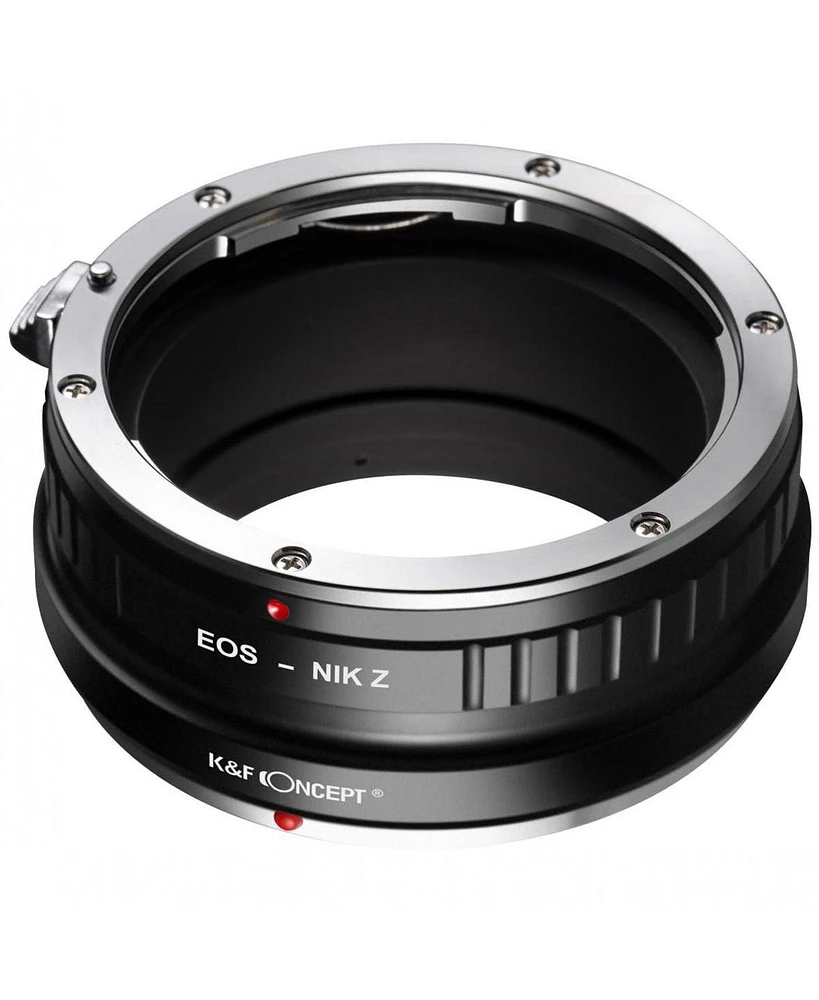 K&F Concept Canon Ef Lenses to Nikon Z Lens Mount Adapter