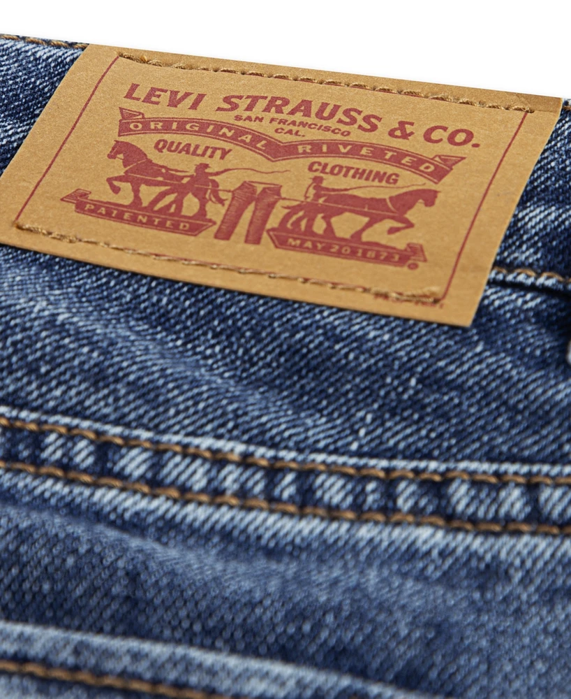 Levi's Big Girls High Rise Baggy Shade Blocked Jeans