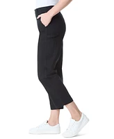 Gloria Vanderbilt Women's High Rise Cropped Cargo Pants