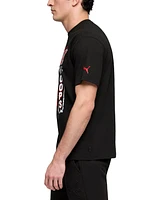 Puma Men's Cotton Rival Rage Graphic Short-Sleeve T-Shirt