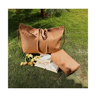 Women's The Large Illume Tote Bag - Khaki Beige