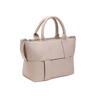 Women's The Interweave Hand Bag - Ecru White