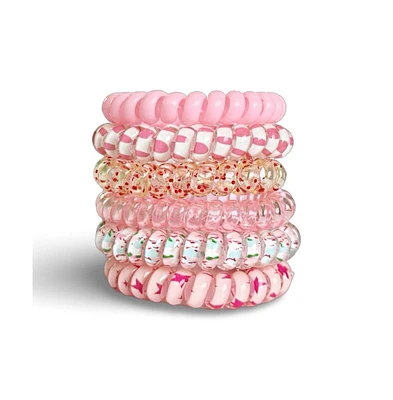 Hair Tie Set - Pink Party