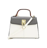 Women's The Curatus Satchel Bag - Moon Grey & Chalk White