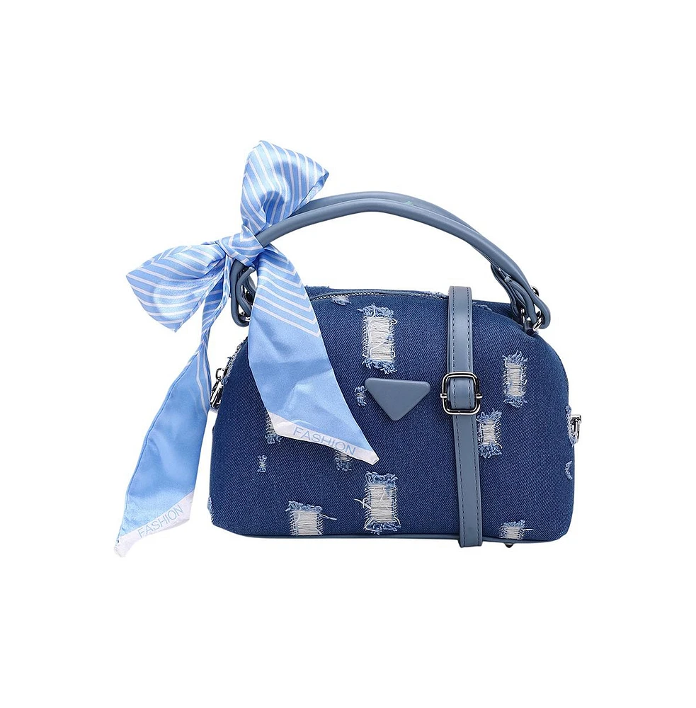 Women's The Denim-Curve Hand Bag