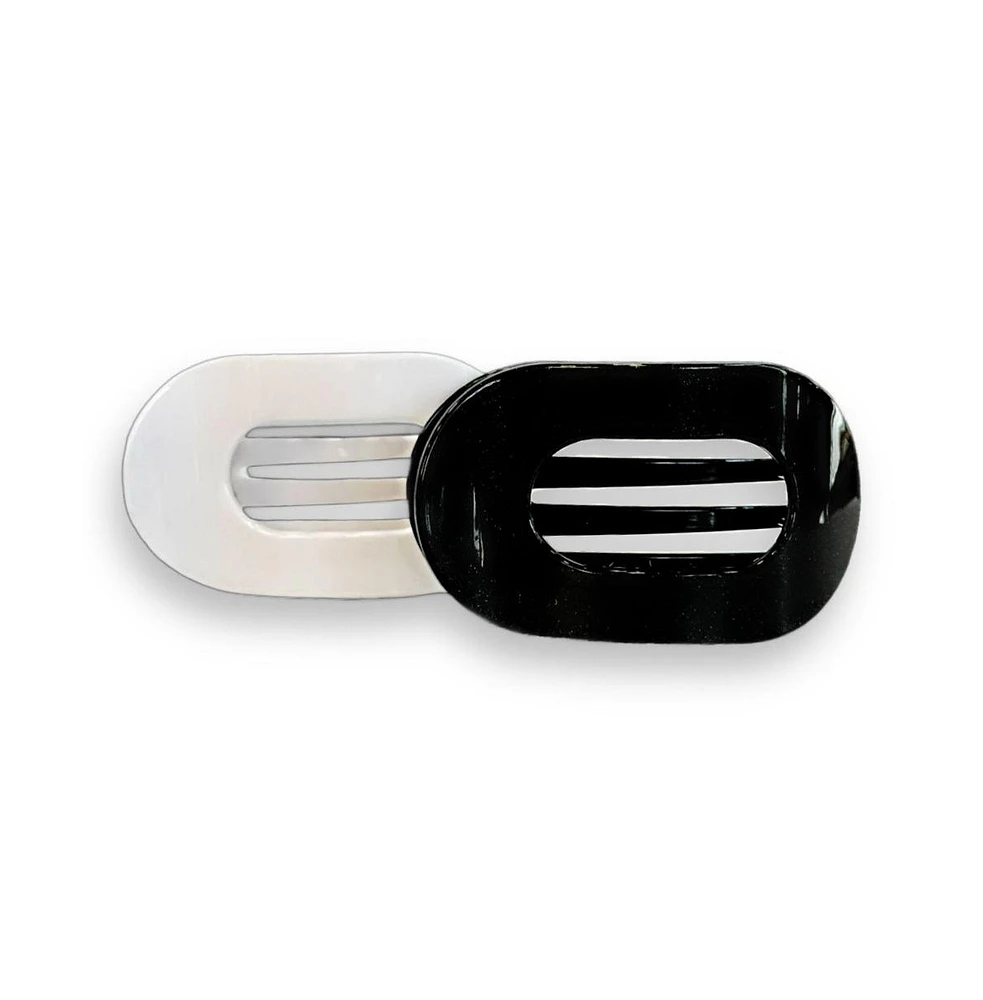 Headbands of Hope Large Oval Clip Set of 2