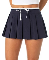 Celebrity Pink Juniors' Pleated Skort