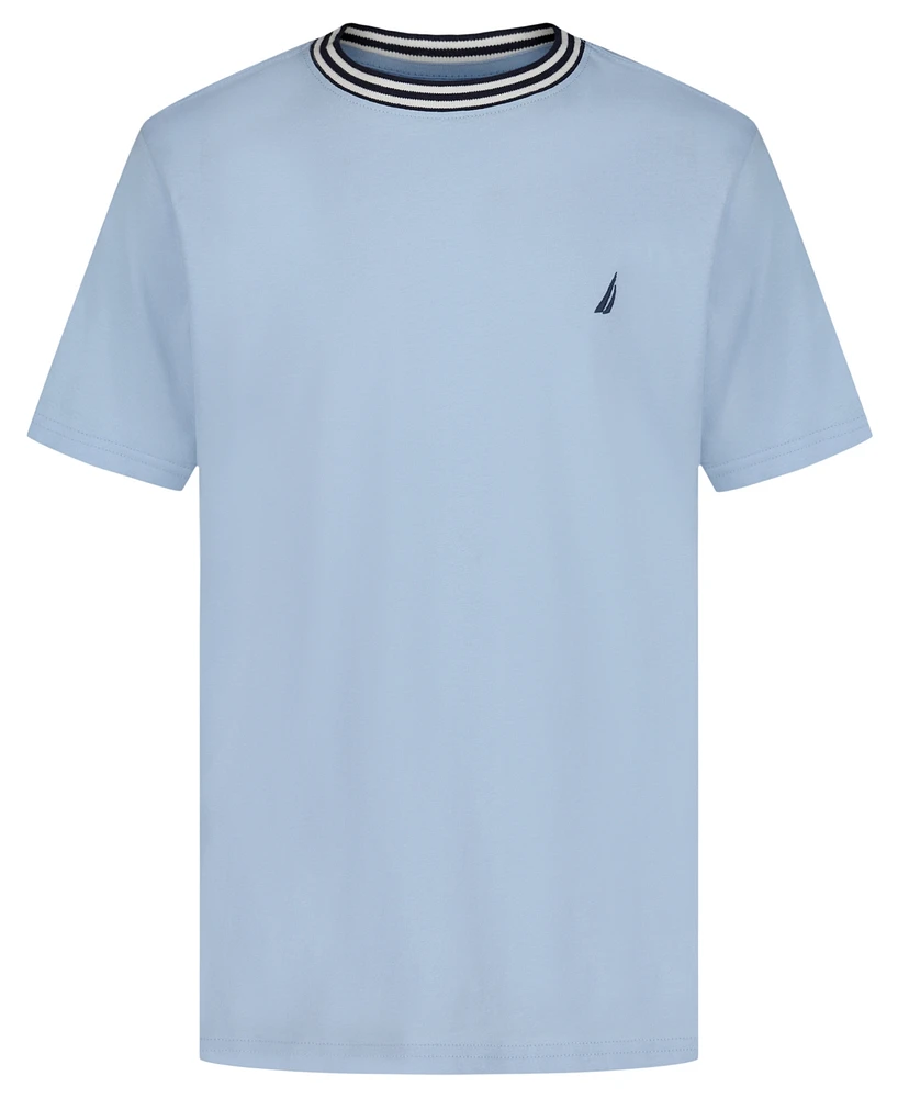 Nautica Big Boys Signature Ringer Short Sleeve T-Shirt