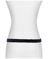 Micheal Kors Women's Braided Leather Belt