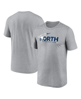 Nike Men's Heathered Charcoal Toronto Blue Jays Local Rep Legend Performance T-Shirt