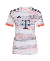 Adidas Women's White Bayern Munich 2025/26 Away Replica Jersey