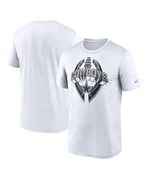Nike Men's White Dallas Cowboys Legend Icon Performance T-Shirt