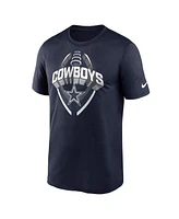 Nike Men's Navy Dallas Cowboys Big Tall Primetime Legend Icon Performance T-Shirt