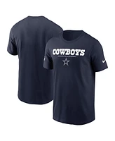 Nike Men's Navy Dallas Cowboys Sideline Performance T-Shirt
