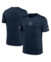Nike Men's Navy Dallas Cowboys Big Tall Sideline Velocity Performance T-Shirt